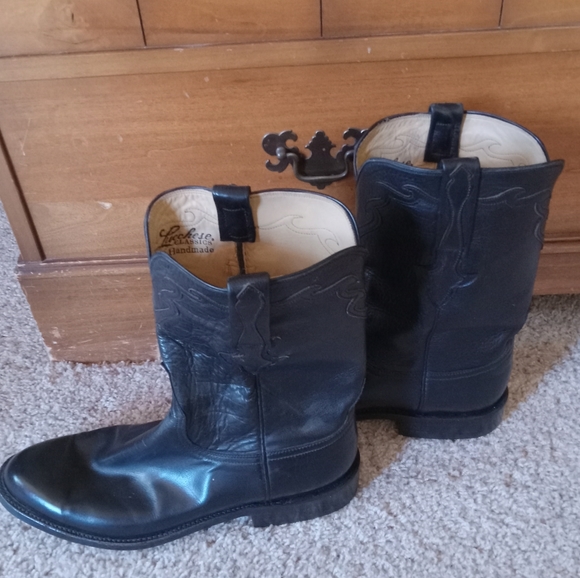 Lucchese Other - Mens Lucchese Handmade Leather Western Dress Boots